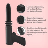 Woman Telescopic Vibrator Men G Spot Anal Pussy Dildo Toy